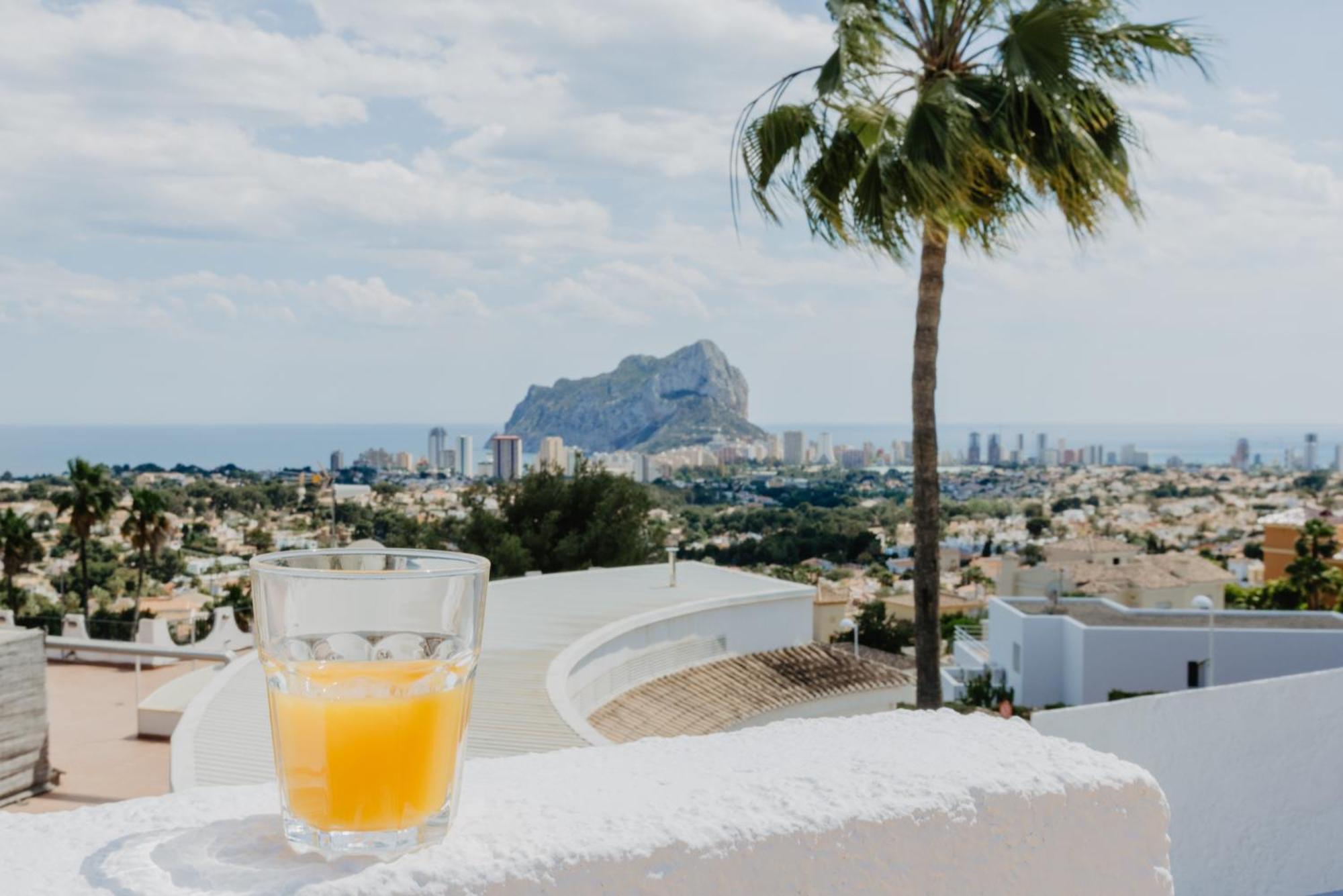 Casa Sunrise - Costa Blanca House With Rooftop, 5 Swimming Pools And Panoramic Sea- And Views At Penon De Ifach Кальпе Екстер'єр фото